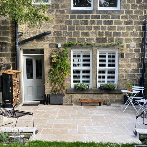 Garrowby Premium Limestone. - Small Opus Pattern x 30mm - JOB LOT - 5.84m2