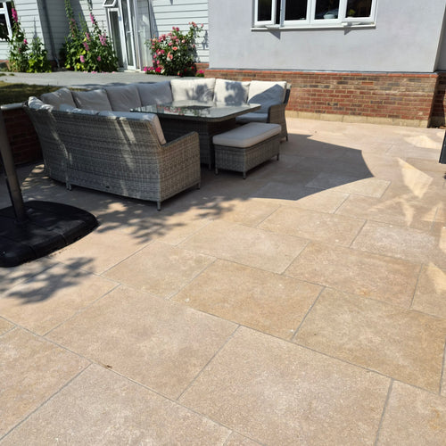 Natural Stone Online - Exterior Garrowby Premium Antiqued Limestone