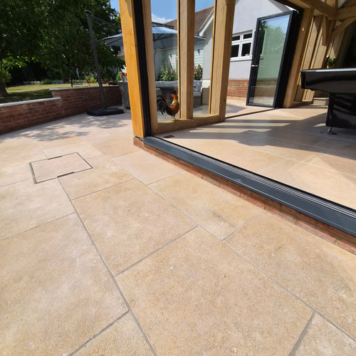 Natural Stone Online - Exterior Garrowby Premium Antiqued Limestone