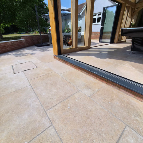 Natural Stone Online - Exterior Garrowby Premium Antiqued Limestone