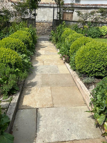 Natural Stone Online - Exterior Minster ANTIQUED FINISH Limestone - External