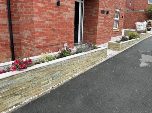 Natural Stone Online - Glacier Range Minster Glacier Cladding