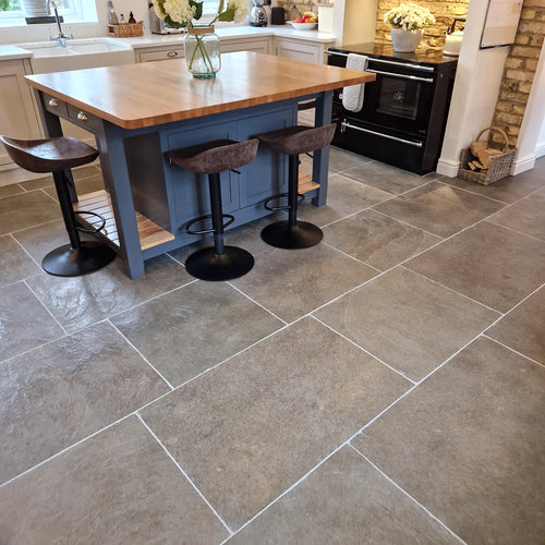 Natural Stone Online - Limestone Jorvik Grey Antiqued Limestone