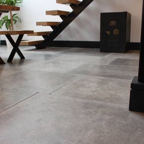 Mired Tile Grey Stone Tiles UK | Grey Limestone & Marble Floor Tiles - Natural ...