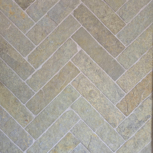 Natural Stone Online - Limestone Minster Natural Finish Limestone - Herringbone