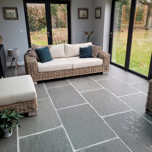 Natural Stone Online - Limestone Sledmere Grey Antiqued Limestone